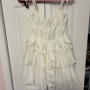 DO+BE Ivory Textured Dress